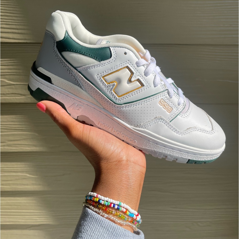Brand New!  New Balance 550 ‘Nightwatch green’